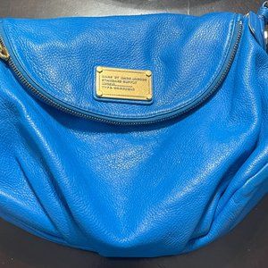 Marc Jacobs Classic Q Natasha Electric Blue Crossbody Bag